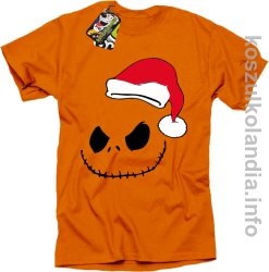 Halloween Santa Claus - Koszulka męska pomarańcz 