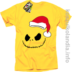 Halloween Santa Claus - Koszulka męska żółta 