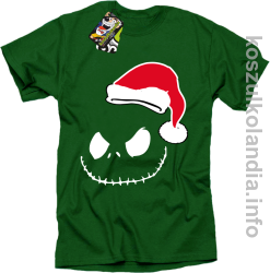 Halloween Santa Claus - Koszulka męska zielona 