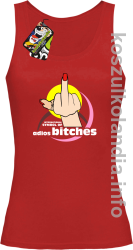International Symbol of Adios Bitches - Top damski czerwony 
