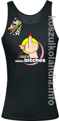 International Symbol of Adios Bitches - Top damski czarny 