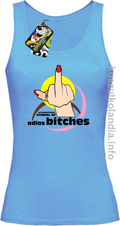 International Symbol of Adios Bitches - Top damski 
