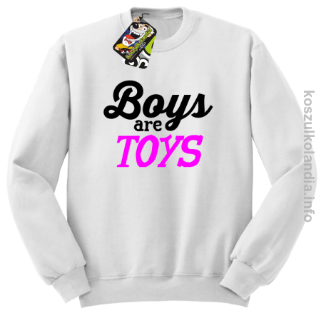 Boys are Toys - Bluza męska standard bez kaptura 