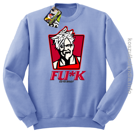 Fuck Co to było ala KFC Parody - bluza męska STANDARD bez kaptura