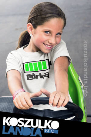 Córka Bateria 100% - koszulki dziecięce
