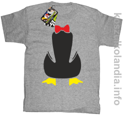 Pingwin no head bez głowy - koszulki dziecięce - melanż
