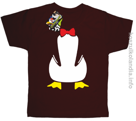 Pingwin no head bez głowy - koszulki dziecięce