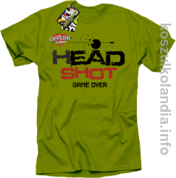 HEAD SHOT Game Over Crystal League! - koszulka męska -15