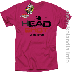 HEAD SHOT Game Over Crystal League! - koszulka męska -1