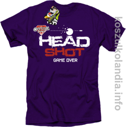 HEAD SHOT Game Over Crystal League! - koszulka męska -10