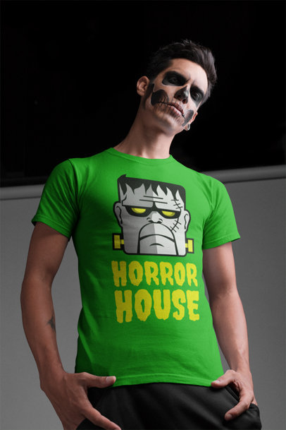 Horror House Frankie - Koszulka męska 